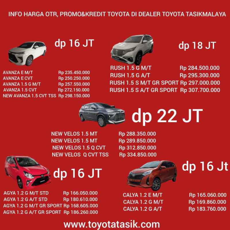 Harga Mobil Toyota Calya Kredit