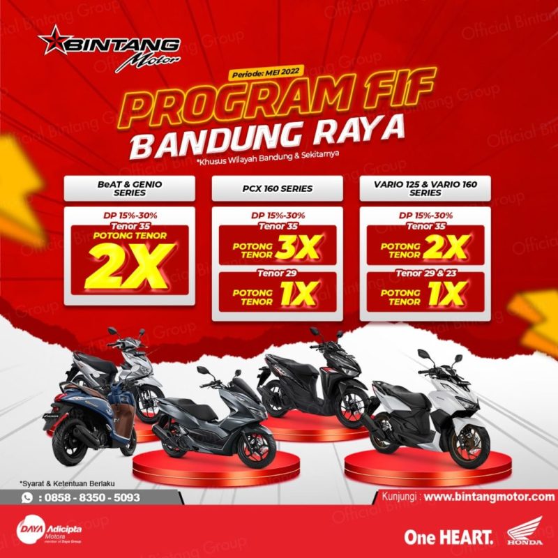 Promo Cicilan Motor Honda Bandung