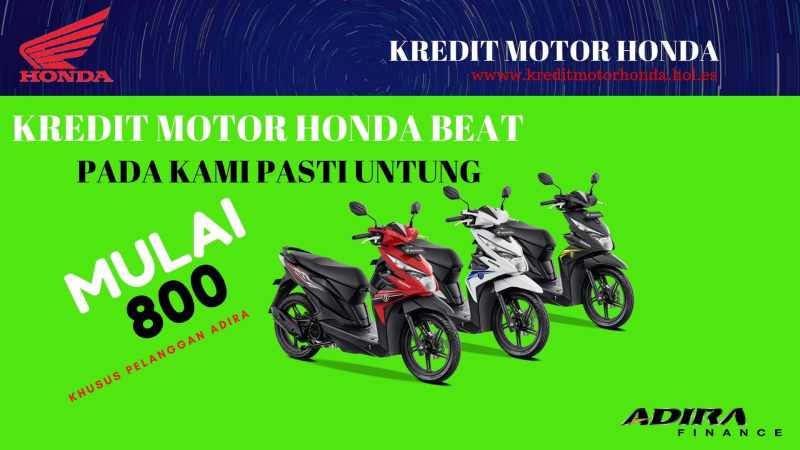 Daftar Harga Cicilan Motor Honda Adira