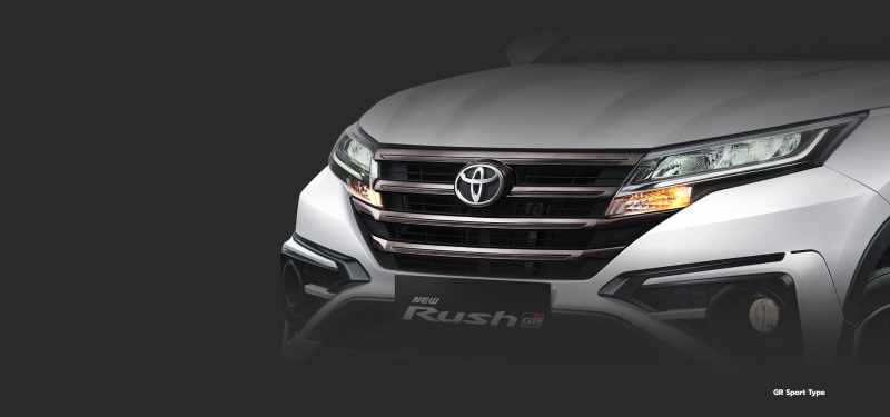 Grill Depan All New Rush