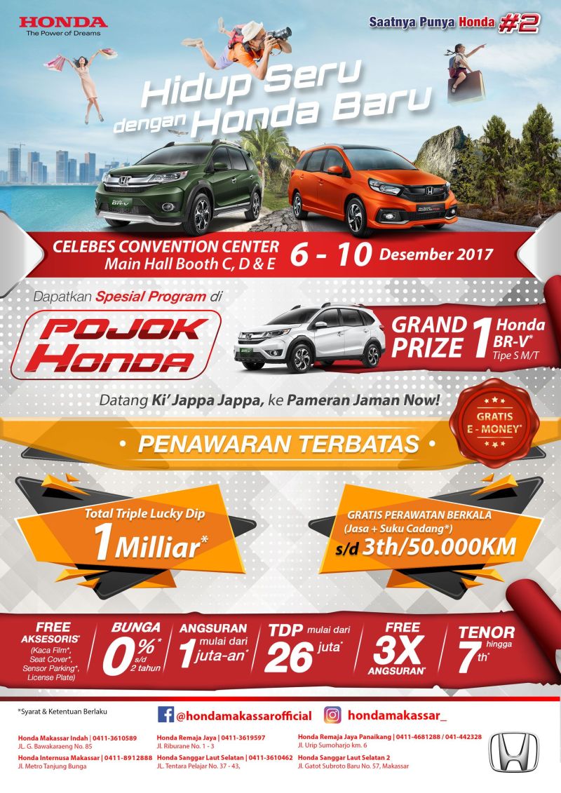 Mobil Bekas Honda Brio Makassar